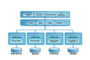 Type B Architectural Diagram for ODBC