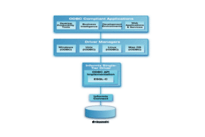 Informix Single-Tier Architecture Diagram